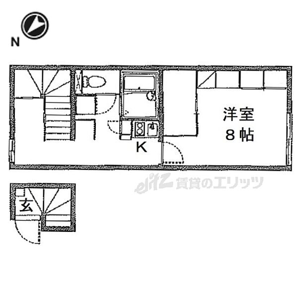 同じ建物の物件間取り写真 - ID:225005514762