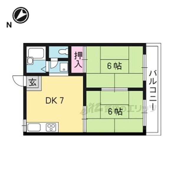 同じ建物の物件間取り写真 - ID:225005540040