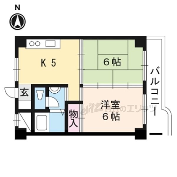 同じ建物の物件間取り写真 - ID:225005550964