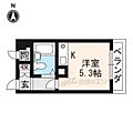 朝日プラザ深草5階4.5万円