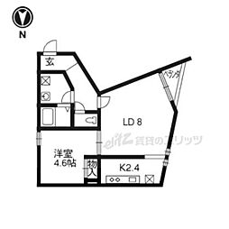 椥辻駅 6.9万円