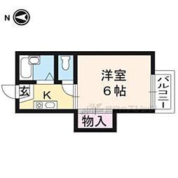 間取図画像 1K