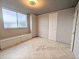 京都地下鉄東西線 石田駅 徒歩5分の賃貸アパート 2階1Kのリビング/ダイニング