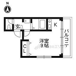 間取図画像 ワンルーム