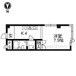 京都市右京区嵯峨罧原町 3階建 築35年のイメージ