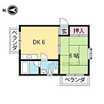 京都市北区衣笠西御所ノ内町 2階建 築40年のイメージ