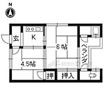 京都市西京区樫原分田 2階建 築56年のイメージ