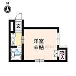 京都市上京区智恵光院通一条西入南新在家町 3階建 築44年のイメージ