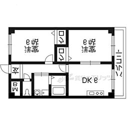 間取図画像 2DK