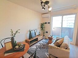 阪急京都本線 西京極駅 徒歩16分の賃貸アパート 2階1LDKのリビング/ダイニング