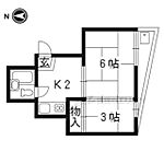 京都市西京区下津林前泓町 2階建 築43年のイメージ