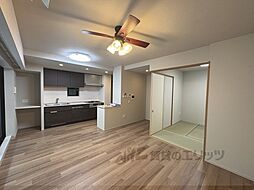 JR奈良線 桃山駅 徒歩5分の賃貸マンション 1階3LDKのリビング/ダイニング