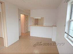 近鉄京都線 竹田駅 バス18分 菱妻神社前下車 徒歩5分の賃貸アパート 2階2LDKのリビング/ダイニング