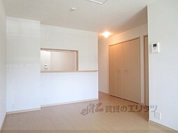 京阪本線 中書島駅 徒歩32分の賃貸アパート 1階1LDKのリビング/ダイニング