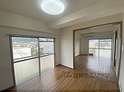 陵南ハイツ 4階2DKのリビング/ダイニング