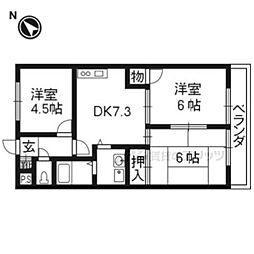 サン・フォレスト 3LDKの間取図画像