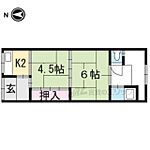 京都市右京区太秦安井奥畑町 2階建 築52年のイメージ