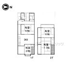 京都市中京区聚楽廻西町 2階建 築59年のイメージ