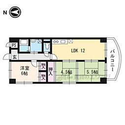 コンフォール 3LDKの間取図画像