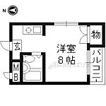 京都市北区平野上柳町 2階建 築36年のイメージ