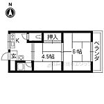 京都市右京区竜安寺衣笠下町 2階建 築47年のイメージ