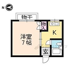 間取図画像 1K