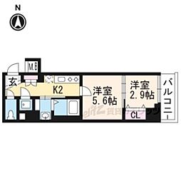 今出川駅 8.5万円
