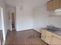 JR山陰本線 二条駅 徒歩6分の賃貸アパート 2階2DKのリビング/ダイニング