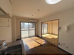 プェネリジェール西五条II 504 5階2DKのリビング/ダイニング