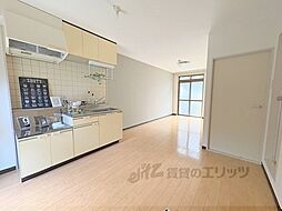 平野マンション 1階1LDKのリビング/ダイニング