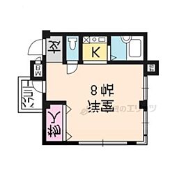 間取図画像 1K