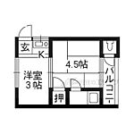 京都市左京区岩倉三宅町 2階建 築54年のイメージ