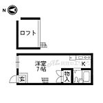 京都市北区紫竹西南町 2階建 築41年のイメージ