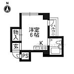京都市左京区岩倉中大鷺町 4階建 築44年のイメージ