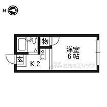 京都府京都市左京区吉田神楽岡町（賃貸マンション1K・2階・18.00㎡） その2