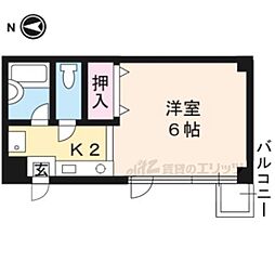間取図画像 1K