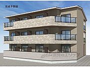 北大路駅よりバス16分 徒歩5分 3階 新築の賃貸物件