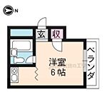 京都市中京区西ノ京伯楽町 3階建 築37年のイメージ