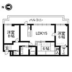 京都市右京区常盤山下町 6階建 築34年のイメージ