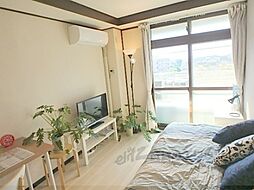 JR山陰本線 太秦駅 徒歩15分の賃貸マンション 4階1Kのリビング/ダイニング