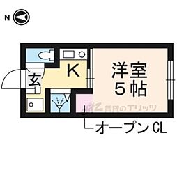 間取図画像 1K