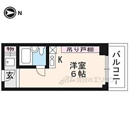 間取図画像 1K