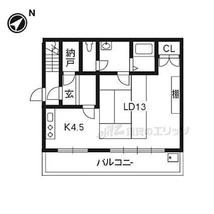 ハイツ原谷_間取り_0