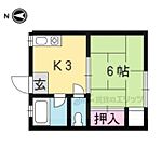 京都市北区大宮南箱ノ井町 2階建 築43年のイメージ