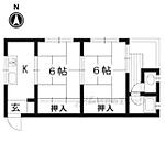 京都市右京区太秦開日町 2階建 築49年のイメージ