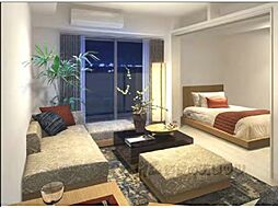 ソルテラス京都西院STATION SIDE 202 2階1LDKのリビング/ダイニング