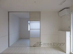 仮称)右京区嵯峨野芝野町ハイツ 2階1LDKのリビング/ダイニング