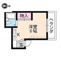 間取図画像 1K