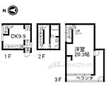 京都市中京区大文字町 3階建 築12年のイメージ