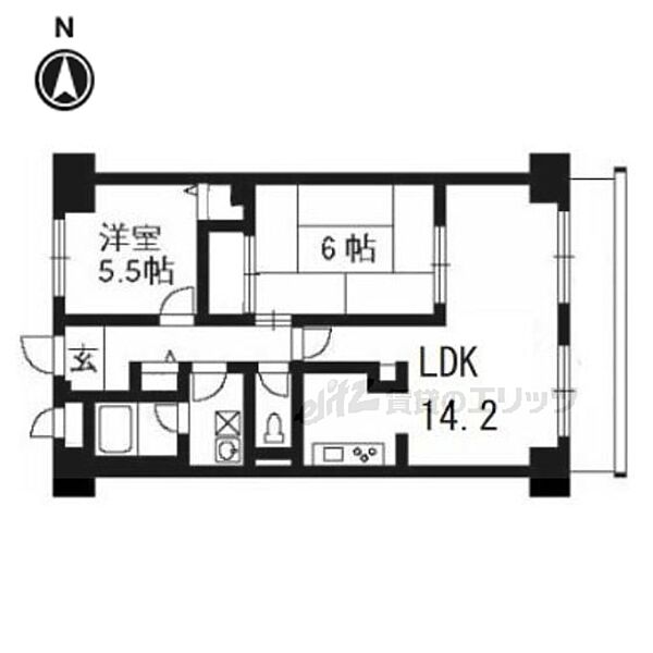 同じ建物の物件間取り写真 - ID:226064151029